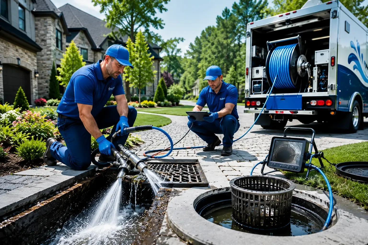 Local outdoor drain cleaning professionals in Walthourville, GA